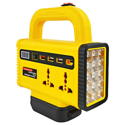 🔋 Mobiler Akku-Wechselrichter 150–152 W mit LED und USB
