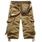 🩳 50% RABATT NU! 👖 Men's Multi-Pocket Cargo Shorts – Relaxad Passform, Andningsbar Bomullsblandning & Robust Konstruktion 💪