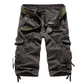 🩳 50% RABATT NU! 👖 Men's Multi-Pocket Cargo Shorts – Relaxad Passform, Andningsbar Bomullsblandning & Robust Konstruktion 💪