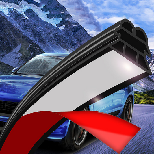 ⏳Zeitlich begrenztes Angebot⏳ Selbstklebender Auto-Türdichtungsstreifen aus Gummi – Schwarz, 5 m, 10 m oder 3 × 10 m