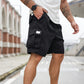 🩳 50% RABATT NU!✨ Herr Casual Cargoshorts – Andningsbart Tyg, Justerbar Midja & Flera Fickor – Sommar Essential ☀️