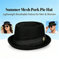 👒 50% RABATT NU!☀️ Klassisk Andningsbar Solskyddshatt – Lätt Mesh & Svettabsorberande – Utomhus Fedora Cap 🌬️