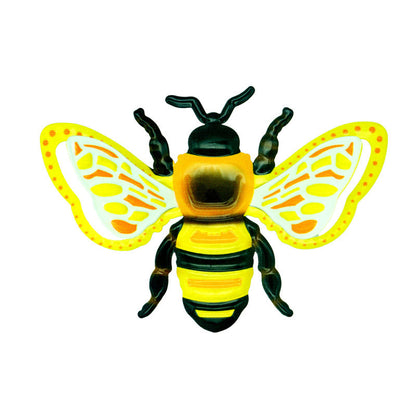 🐝 BEGRÄNSAD TID 50% RABATT! ✨ 3D Insekts Väggdekorationer – Bi, Fjäril, Nyckelpiga, Väderbeständiga