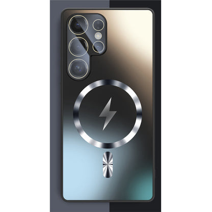 📱🧲Matte magnetische Schutzhülle für Samsung Galaxy S23 bis S26