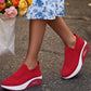 👟 50% RABATT NU! 💨 Luftkuddade Slip-On Promenadskor – Andningsbart Mesh, Stötdämpande & Lättvikt – Perfekta För Dagliga Promenader, Resor & Långa Stående Arbetsdagar 🦶