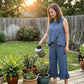 Summer Sleeveless Blouse and Ruffle Hem Pants Set