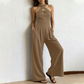 📢📢50 % RABATT !! ⏰Elegant jumpsuit med korsad halterneck