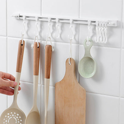 🧺 Schiebehakenleiste ohne Bohren – 30 oder 40 cm für Küche und Bad