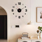 🕰️ 50% RABATT NU! ✨ 3D-väggklockset i Självlysande Akryl – Tyst & Borrfri – Perfekt för Modern Inredning 🏠