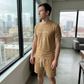 👕✨Herr Sommar Casual Sportset
