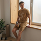 👕✨Herr Sommar Casual Sportset