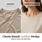 🌸 Women's Crewneck Short Sleeve Top & Pleated Skirt Set – 2-Piece Casual Outfit, Flattering High-Waist A-Line Skirt for Everyday Chic