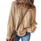 👚 50% RABATT NU! ✨ Casual Rundhalsad Topp med Lång Ärm – Andningsbar & Skön – Perfekt för Svala Dagar & Mysiga Kvällar 🌙