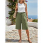 🌸 Dam casual shorts med dragsko i midjan – avslappnad passform, mjukt tyg & perfekta för lata dagar & strandpromenader 🏖️