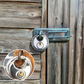 🔒 50% RABATT 🛡️ Rund Skivlås Hänglås⚙️