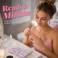💅 50 % RABATT FÜR BEGRENZTE ZEIT! ✨ Color Pop Aufkleb-Kunstnägel Set mit 288 Stück – 12 Größen, einfache Anwendung, salonfertiger French-Look ohne Nagellack