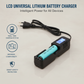 🔋 Universelles LCD-Lithiumbatterieladegerät ♻️