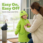 🌧️ 50% RABATT! 🧒 Wasserdichter Kinder-Regenponcho mit Kapuze – Leicht, knitterfrei & leicht anziehbar – Ideal für Regenwetter, Ausflüge oder den täglichen Schulweg – bunt und wetterfest 🌈✨
