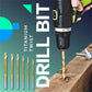 🔥 50% RABATT FÜR BEGRENZTE ZEIT! ⚙️ 6er Set Titan-beschichtete HSS Zackenbohrer – Verschleißfest, schnelles Bohren in Holz, Kunststoff & Weichmetall