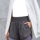 🔥 50% RABATT – Nur für kurze Zeit! 🏃‍♀️ Damen Sportshorts ✨ Schnell trocknend, leicht & ideal für Laufen, Tennis, Yoga und Fitness