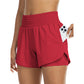 🔥 50% RABATT – Nur für kurze Zeit! 🏃‍♀️ Damen Sportshorts ✨ Schnell trocknend, leicht & ideal für Laufen, Tennis, Yoga und Fitness