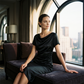 Damen Elegantes Satin Gerafftes Bodycon-Kleid 💎 Schlüpfen Sie in seidenweiches Selbstvertrauen – Gerafft zum Schmeicheln, Geschnitten zum Beeindrucken ✨