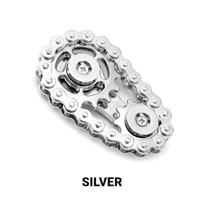 Edelstahl-Zahnrad-Ketten-Fidget-Spinner