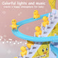 🦆 50% RABATT! 🧸 Kleines Entchen, das die Treppe hochläuft – Elektrisch, bunte Farben & lustige Musik – Perfekt zur Unterhaltung & Förderung deines Babys 🎶