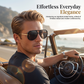 Retro Leopard-Print Rahmen Sonnenbrille