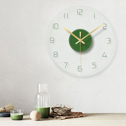 Decorative Round Wall Clock with Image Printing Service