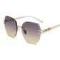 😎 50% RABATT!✨ Modische Statement Rahmenlose Sonnenbrille – Trendige Freizeit-Sonnenbrille🌴