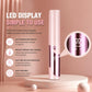 📢📢 50 % RABATT !! ⏰ Tragbare beheizte Wimpernzange mit LED-Digitalanzeige