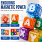 Magnetische Alphabet- und Zahlenwürfel für Kinder