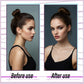 🔥🎁 1+1 GRATIS!!🥳💞 50K+ VERKAUFT! ⚡🎀 2er-Set Messy-Bun-Haarteile mit Gummiband