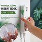 🧺 Transparente selbstklebende Wandhaken ohne Bohren