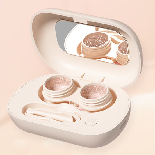 👁️ 50% RABATT!💦 Tragbares Mini‑Ultraschall‑Kontaktlinsen‑Reinigungsgerät, gründliche Reinigung, kompakt für Reisen🧼