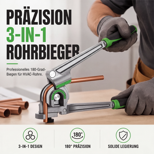 3-in-1 Manueller Rohrbieger