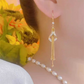 💎 50 % RABATT JETZT! ✨ Elegante geometrische Quasten-Ohrringe – Rautenform, Strass & Gold – perfekt für Feste und Alltag 🎠