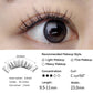 Natürlich weiche magnetische Wimpern