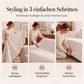 🛋️ Chenille-Sofadecke mit Fischgrätmuster und Quasten