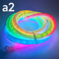 ✨LED-Neonlichtschnur mit Drachenschuppen-Webmuster
