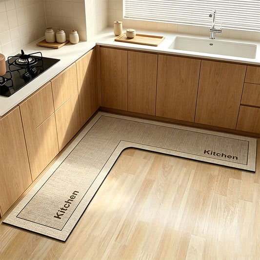 🔥 50% RABATT💦 Schnelltrocknende Anti-Rutsch-Matte für die Küche – öl‑ & wasserabweisend für eine saubere Kochzone 🧼🏠