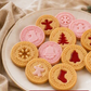🍪 Festliches 3D-Weihnachtsplätzchen-Set, 9-teilig
