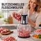 🥩 Elektrischer Fleischwolf und Zerkleinerer 2000 W 2 l oder 3 l
