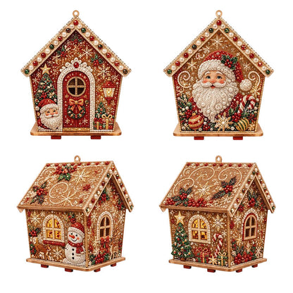 ☃️🎄DIY-Set für 3D-Weihnachtsdekoration aus Perlen
