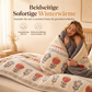 🛏️Doppelseitige Winterdecke mit Samtoberfläche und Lammfleece