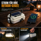 ☀️ Solar-Campinglampe mit LED-Licht und Notladefunktion