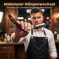 🔥🪒 Klappbarer Rasiermesserhalter aus Metall für halbe Rasierklingen