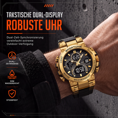 📢📢Taktische Sportuhr mit Digital- und Analoganzeige und 5 ATM