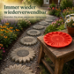 🌿 Wiederverwendbare Betonform für Garten-Trittsteine 7 Designs